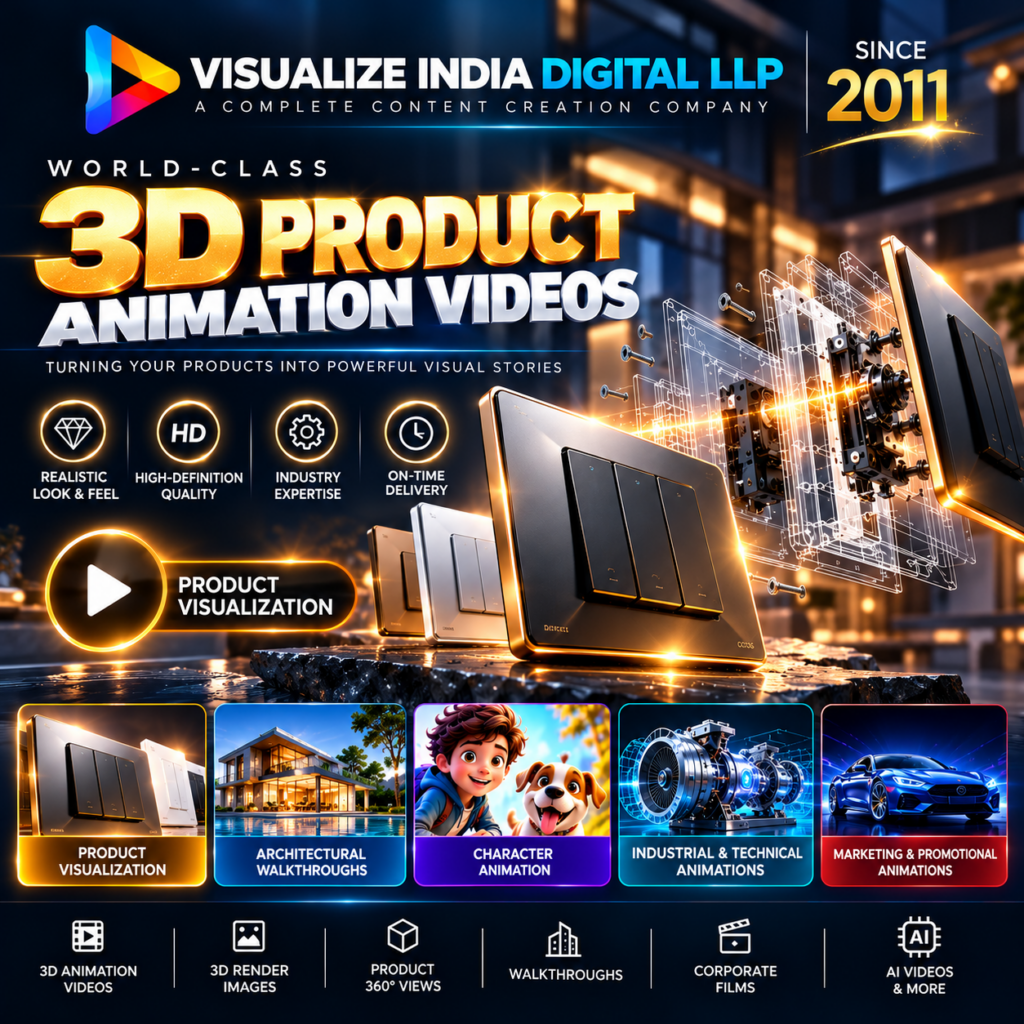 Visualize India 3D Animation Showcase