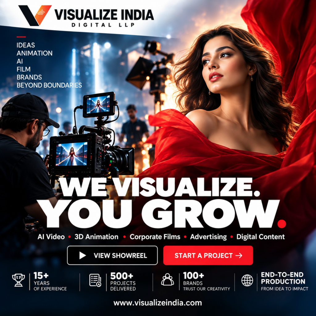 Visualize India Cinematic Campaign Poster