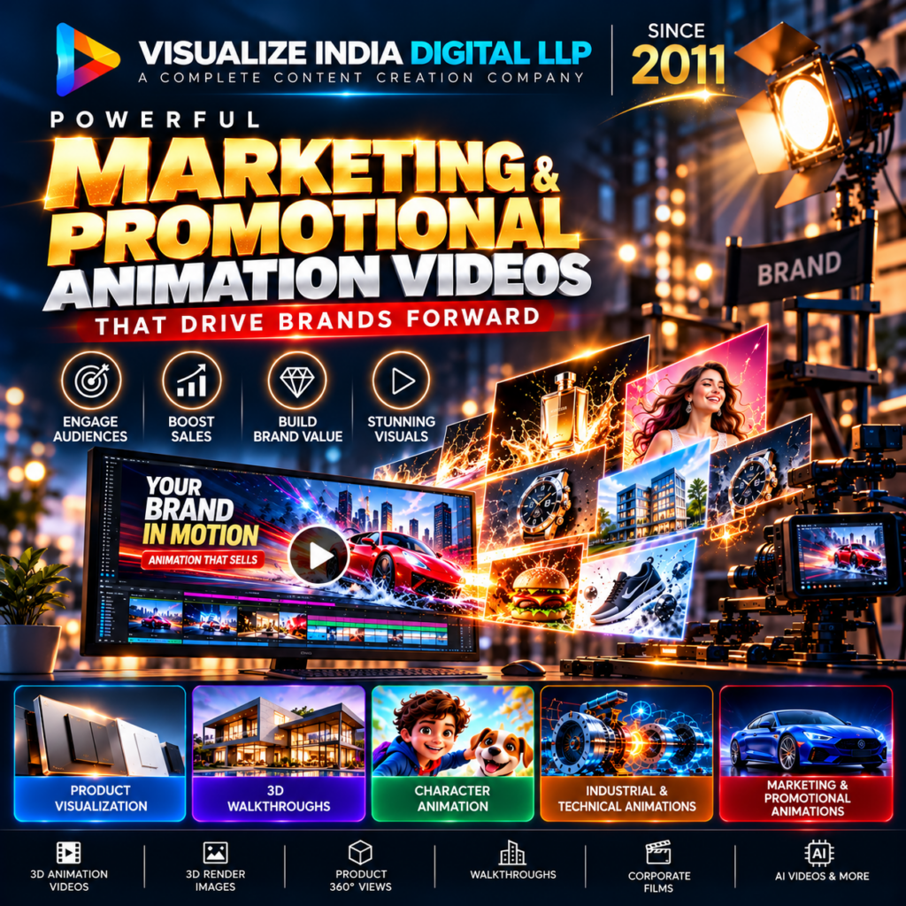Visualize India_ Cinematic Animation Showcase